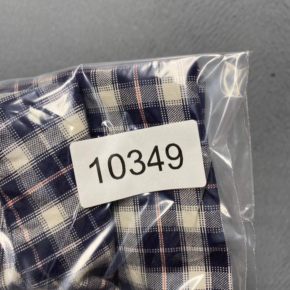 Orvis Shirt Mens Large Blue White‎ Plaid Button Down Long Sleeve Casual - Picture 7 of 7